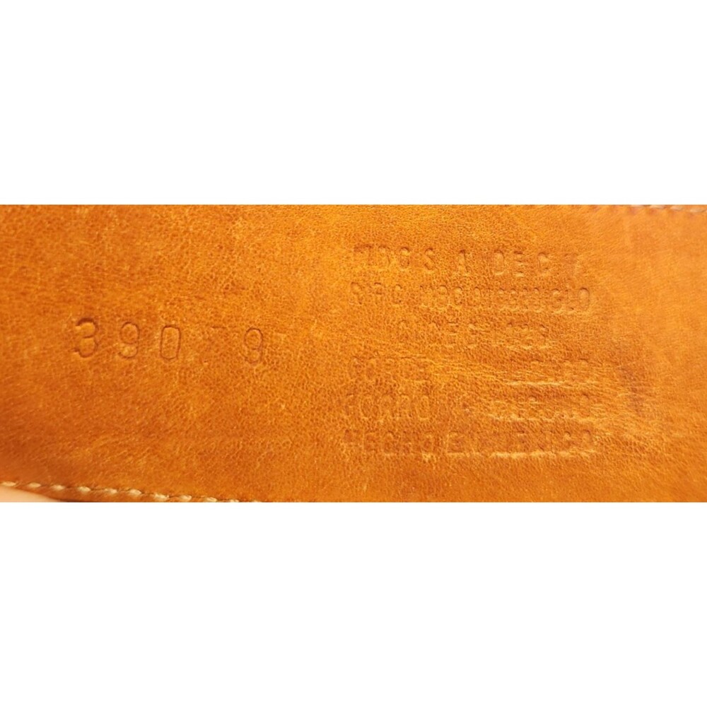 Montana Silversmiths Longhorn Buckle Corral Teju Lizard Skin Belt Size 34 - Picture 12 of 15